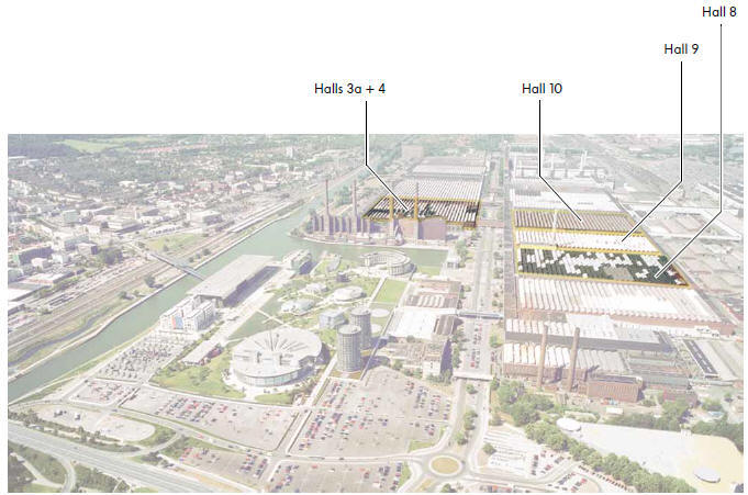 La société Auto 5000 GmbH dans l'usine Volkswagen, Wolfsburg