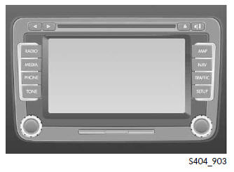 Système intégré d'autoradio et de navigation RNS 510